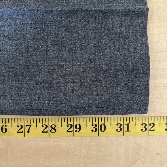 GEORGE Men's Grey Dress Pants 34x32 Expandable Waist Flat Front Stretch NWT - Picture 9 of 11